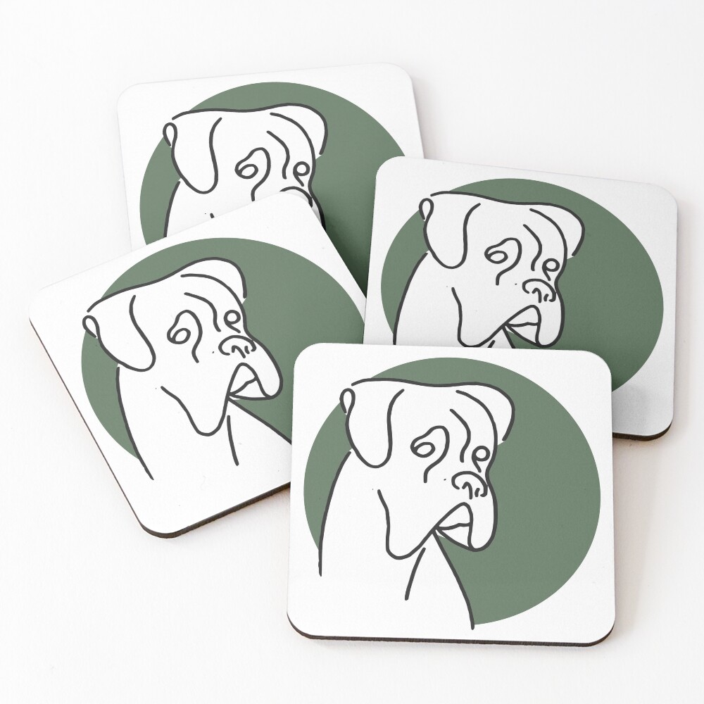 Item preview, Coasters (Set of 4) designed and sold by Deepsea-Sticker.