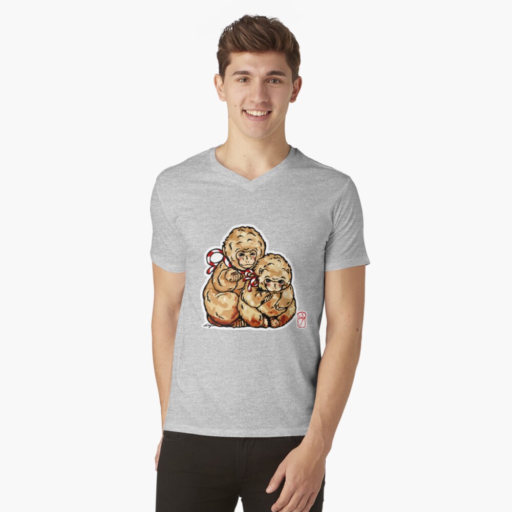 Item preview, V-Neck T-Shirt designed and sold by SajuArtZen.