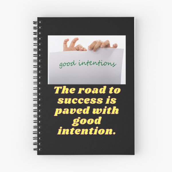 Item preview, The road to success is paved with good intention. designed and sold by superbtshirts.