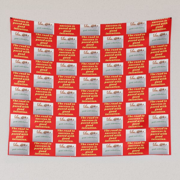 Item preview, The road to success is paved with good intention. designed and sold by superbtshirts.