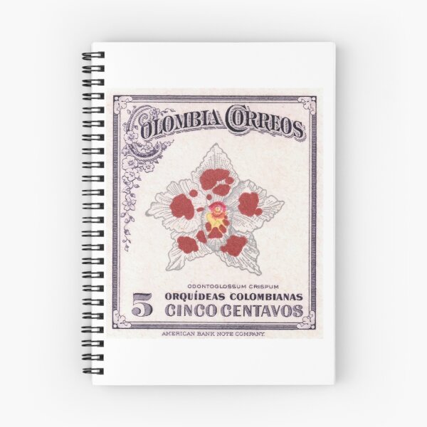 Item preview, 1947 Colombia Odontoglossum Orchid Stamp designed and sold by retrographics.