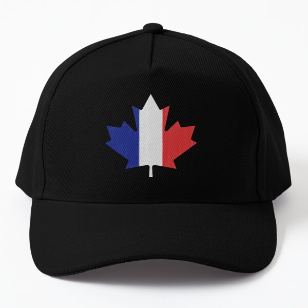 Quebec QC Province Proud Flat Brim Snapback Cap – Black Maple