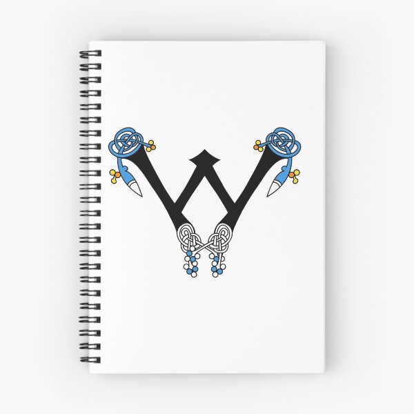 Item preview, Kells Letter W (Color) designed and sold by CatholicSaints.