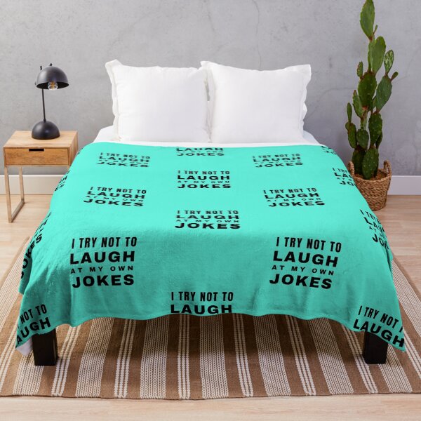 Item preview, i try not to laugh at my own jokes designed and sold by Hey-Nice-Shirt.