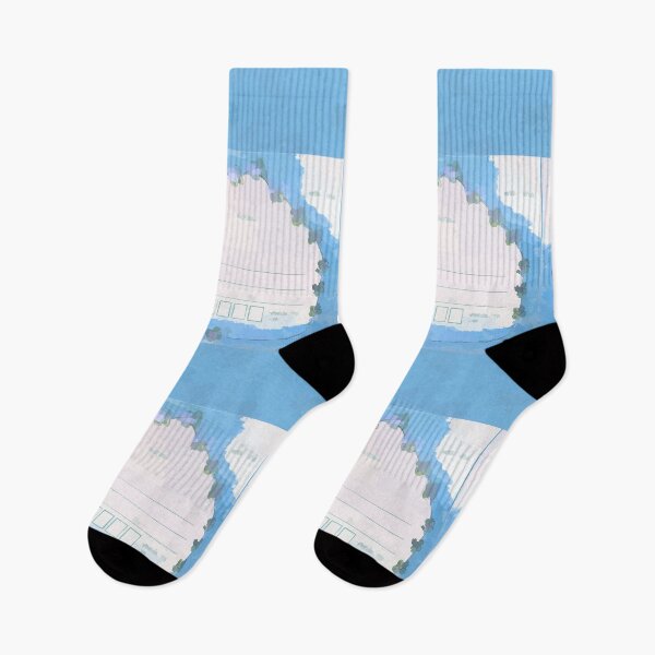 Item preview, Letter ice cream on blue designed and sold by LATIGO BAYNE.