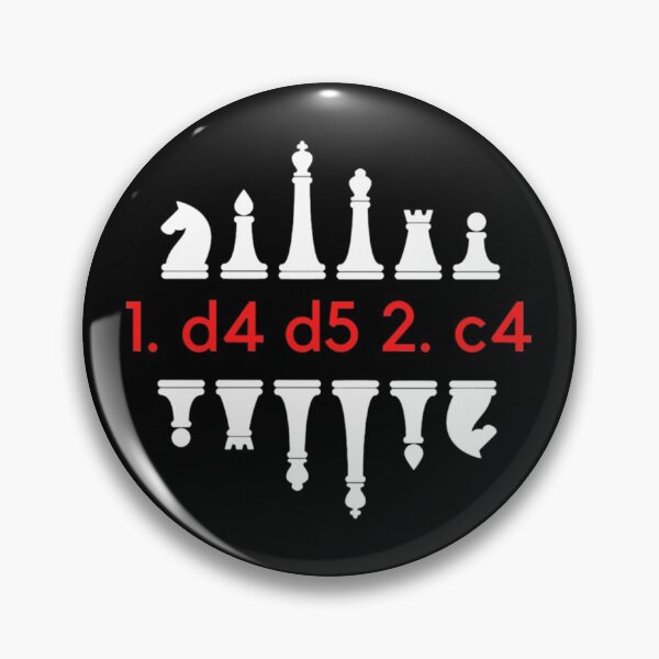 Item preview, Classic For Mens Womens The Queens Gambit - D4 D5 C4 - Light Halloween designed and sold by Dario  Vuković.