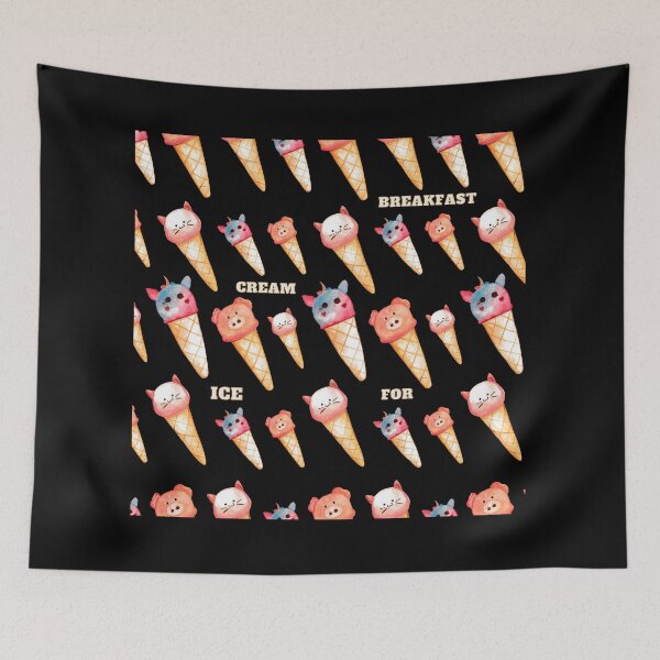Item preview, Animal Ice Cream, Ice Cream For Breakfast designed and sold by sanashibata.