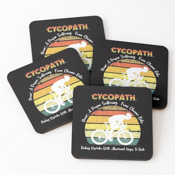 Item preview, CyCoPath Noun A Person Suffering  From Chronic Bike Riding Disorder With Abnormal Urges To Ride designed and sold by DuongBui.