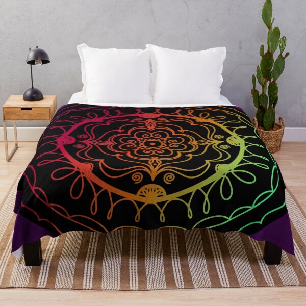 Item preview, Colorful Mandala Boho Art designed and sold by Ruby Jackson.