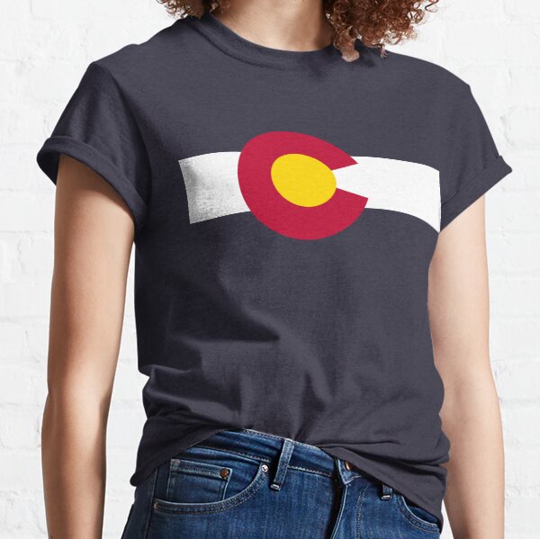 Basic traditional Colorado state flag Classic T-Shirt