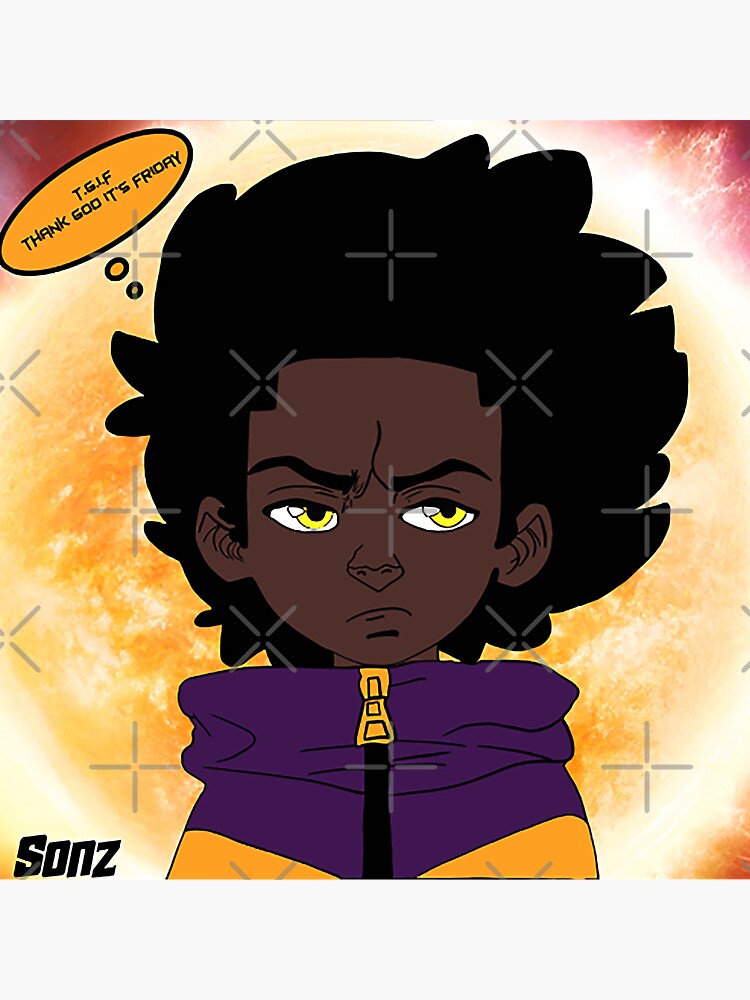 Huey Freeman from The Boondocks. - AI Generated Artwork - NightCafe Creator