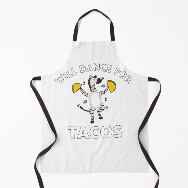 Artikelvorschau, Will Dance For Tacos Zebra Dance With Tacos entworfen und verkauft von TeevesROCTees.
