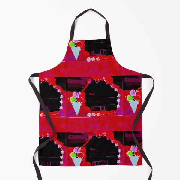Item preview, Letter ice cream on red designed and sold by LATIGO BAYNE.