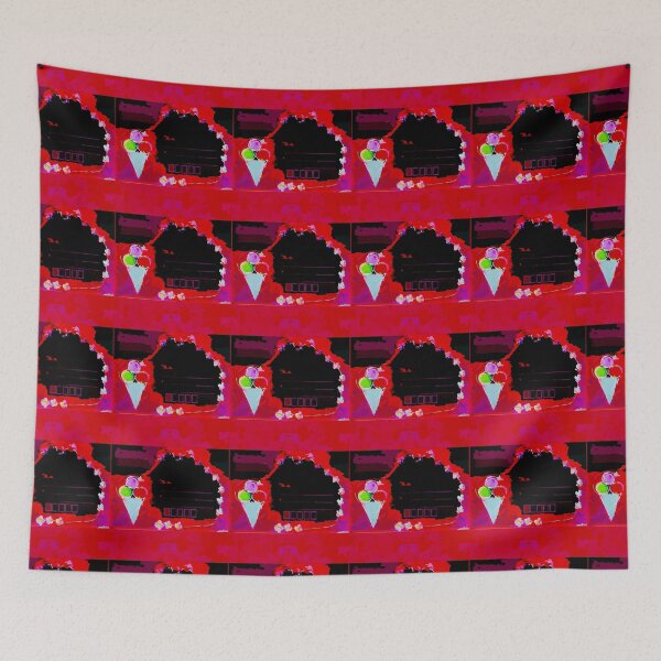 Item preview, Letter ice cream on red designed and sold by LATIGO BAYNE.