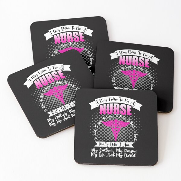 Item preview, I Was Born To Be A Nurse To Hold To Aid To Save To Help To Teach To Inspire That's Who I Am My Calling My Passion My Life And My World designed and sold by DuongBui.