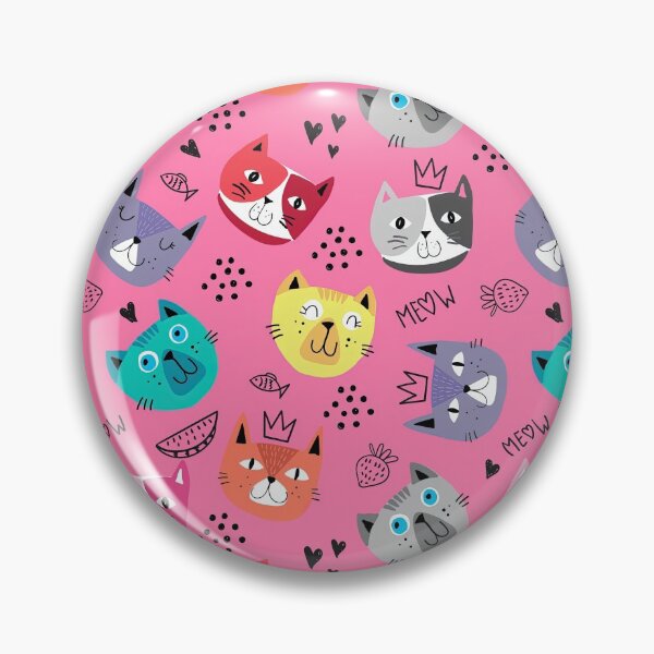 Item preview, Cute Kitty Pattern, Cute Kitten Pattern, Kitty Pattern, Kitten Pattern designed and sold by graphic-genie.