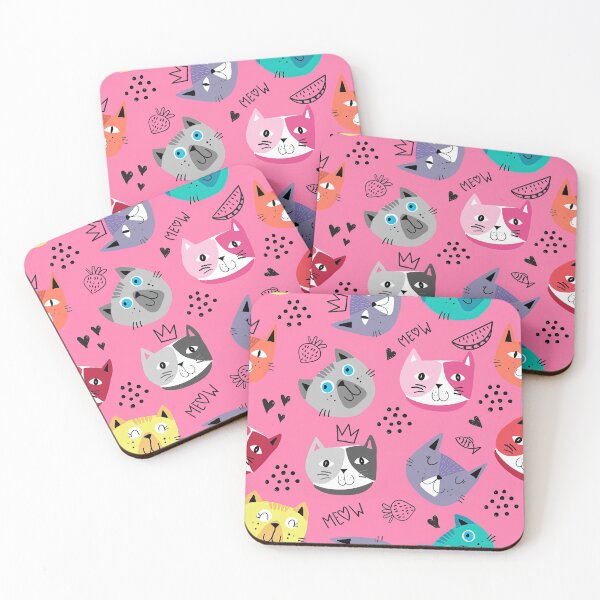 Item preview, Cute Kitty Pattern, Cute Kitten Pattern, Kitty Pattern, Kitten Pattern designed and sold by graphic-genie.