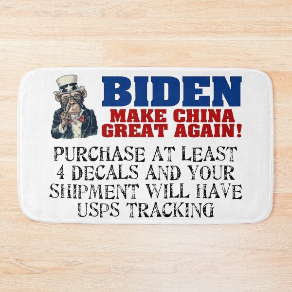 Item preview, Joe Biden Make China Great Again. My Butt's Been Wiped designed and sold by Sofia Jackson.