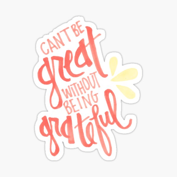 Grateful Sticker