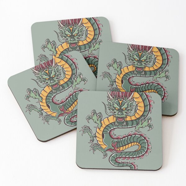 Artikelvorschau, Cool Vintage Chinese Dragon entworfen und verkauft von SLAG-Creative.