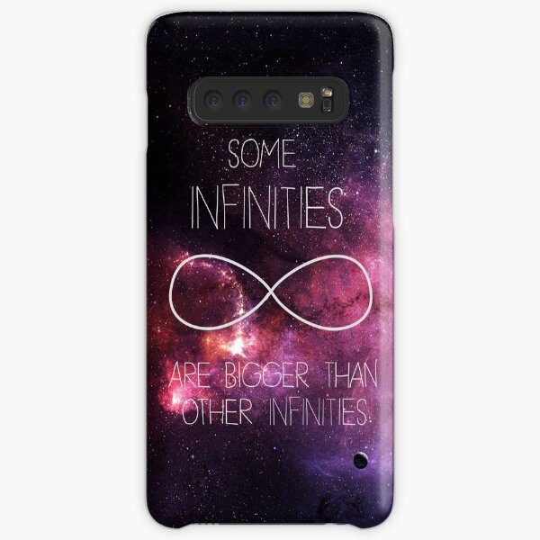 Galaxy-Some Infinities are bigger than other infinities-The fault in our stars Samsung Galaxy Snap Case