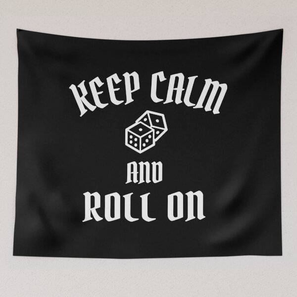 Item preview, Keep Calm and Roll On  designed and sold by molamode.