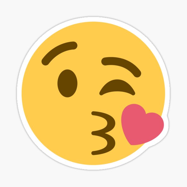 Amoureux des Emojis Sticker