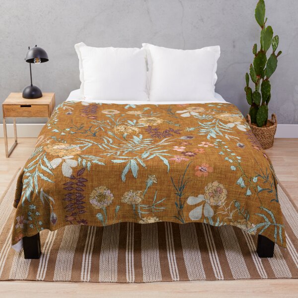 Item preview, Marigold Love (mustard) designed and sold by Esther Fallon Lau.