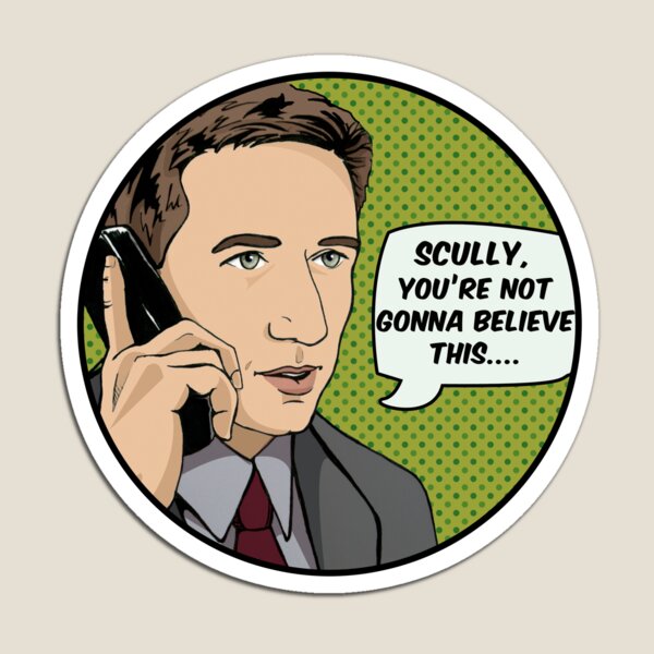 Item preview, Pop Mulder designed and sold by Sarah  Mac Illustration.