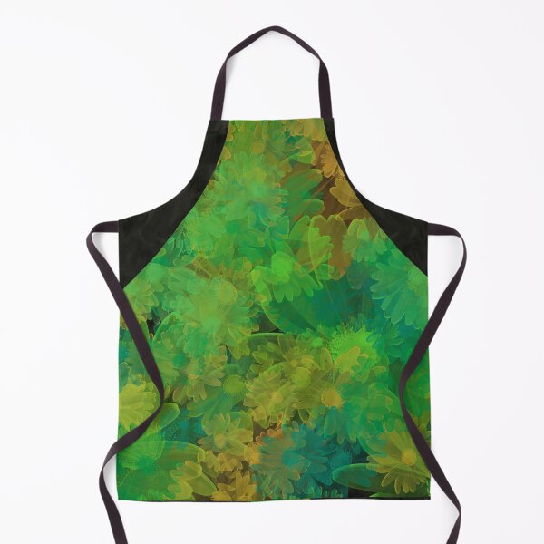 Item preview, Orange and green flowers designed and sold by LATIGO BAYNE.