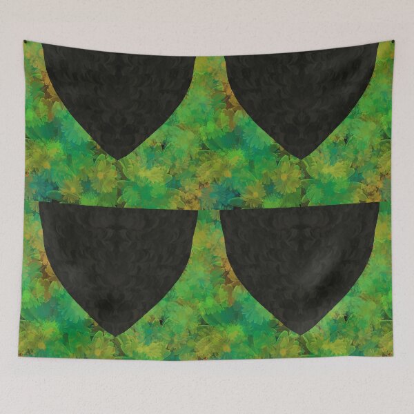 Item preview, Orange and green flowers  designed and sold by LATIGO BAYNE.