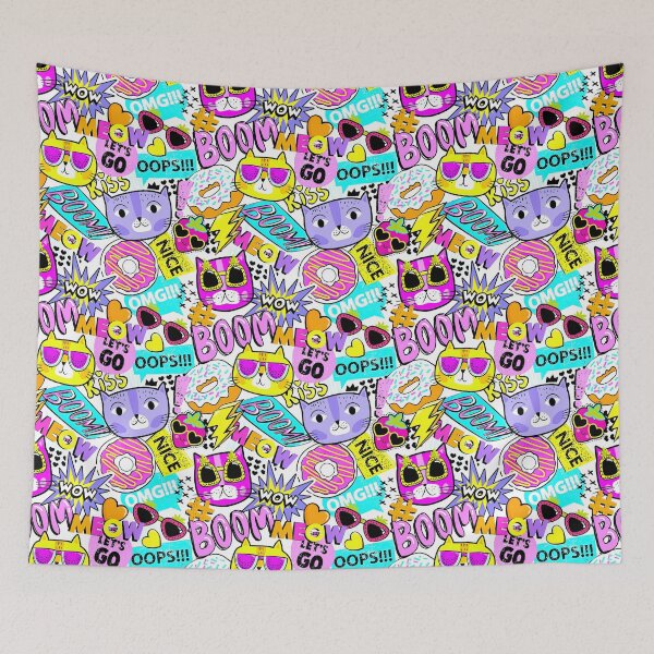 Item preview, Cute Kitty Pattern, Cute Kitten Pattern, Kitty Pattern, Kitten Pattern designed and sold by graphic-genie.