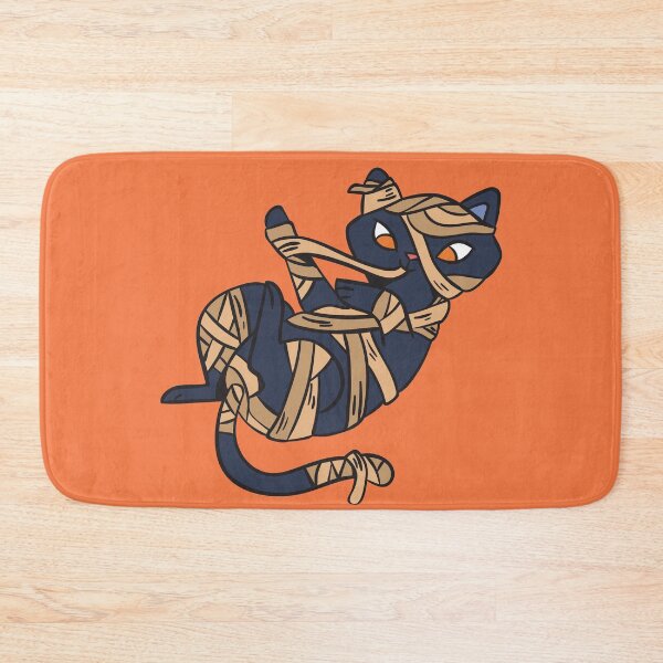 Item preview, Mummy Cat // Cute Halloween Drawing designed and sold by SLAG-Creative.