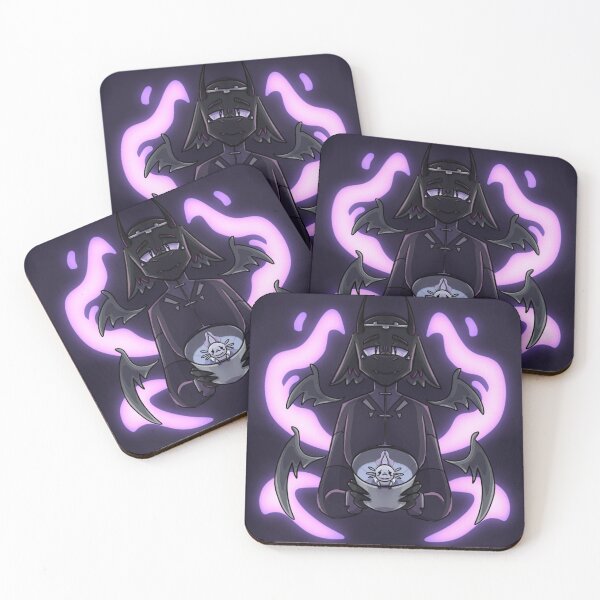Item preview, enderman of with axolotl designed and sold by Floofbythefoot.