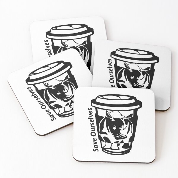 Item preview, Save Ourselve Rhinoceros designed and sold by KennyKorls.