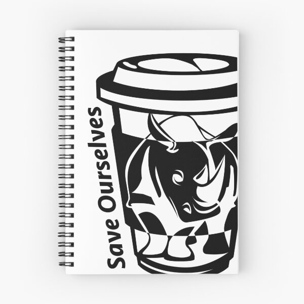 Item preview, Save Ourselve Rhinoceros designed and sold by KennyKorls.