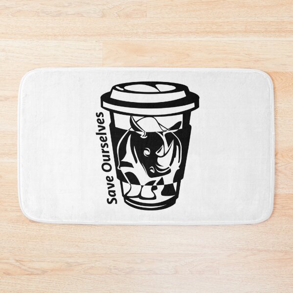 Item preview, Save Ourselve Rhinoceros designed and sold by KennyKorls.