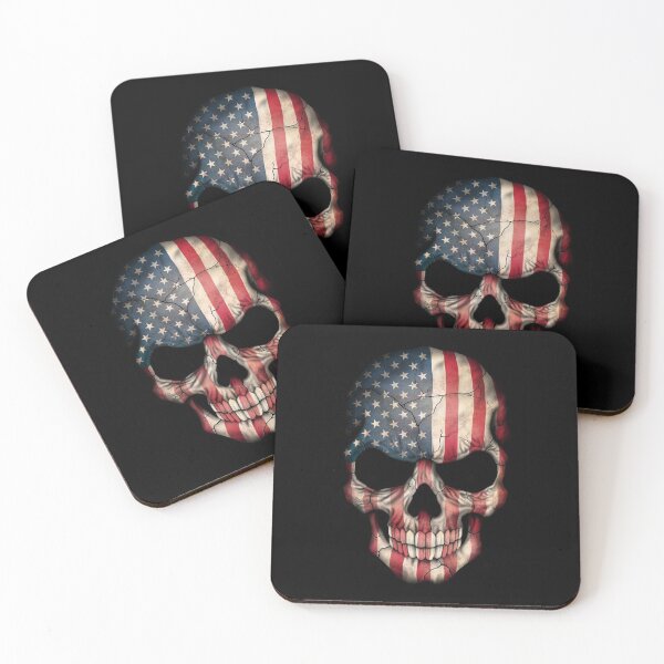 Item preview, American Flag Skull designed and sold by gavinculvar.
