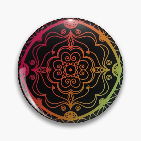 Item preview, Colorful Mandala Boho Art designed and sold by Ruby Jackson.