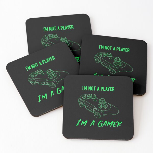 Item preview, I'M NOT A PLAYER I'M A GAMER designed and sold by HappyBright.