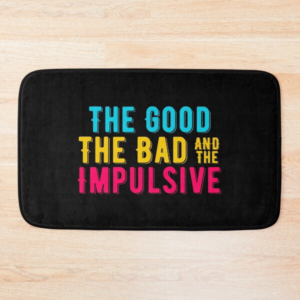 Item preview, #ADHD - The Good The Bad And The IMPULSIVE, Colourful, Attention Deficit Hyperactive Disorder designed and sold by MJDezigns.