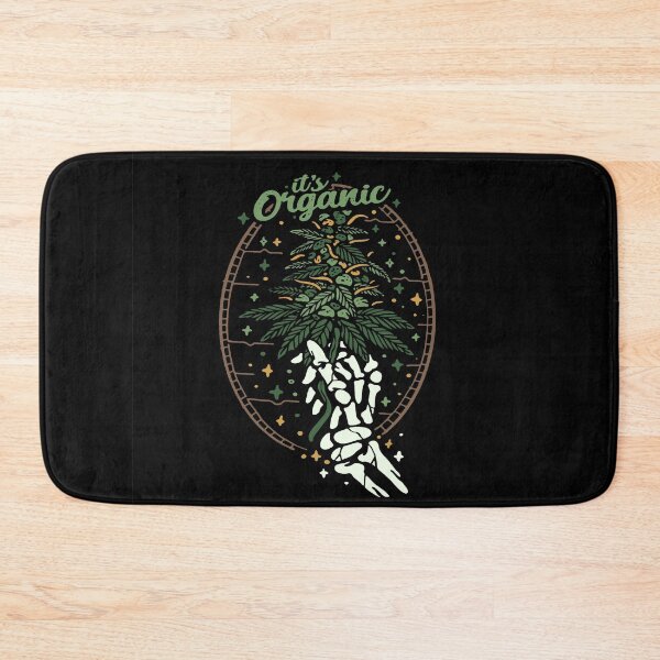 Item preview, Organic Cannabis Leaf Vintage T-shirt Design designed and sold by Peekonet.