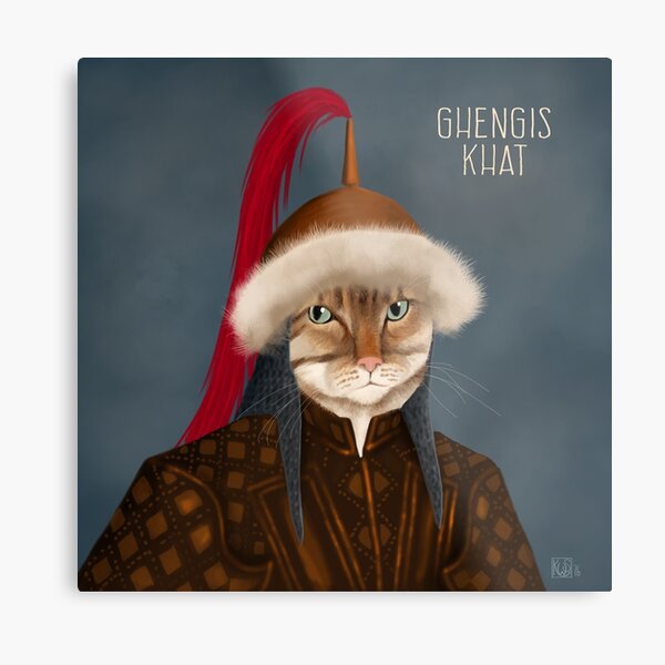 Ghenghis Khat Metal Print