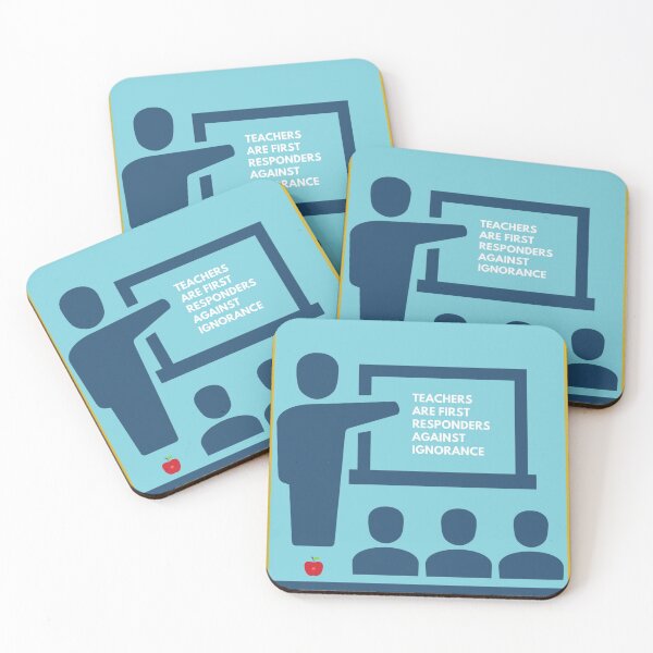 Item preview, Teachers are the first responders against ignorance designed and sold by -LMF-.