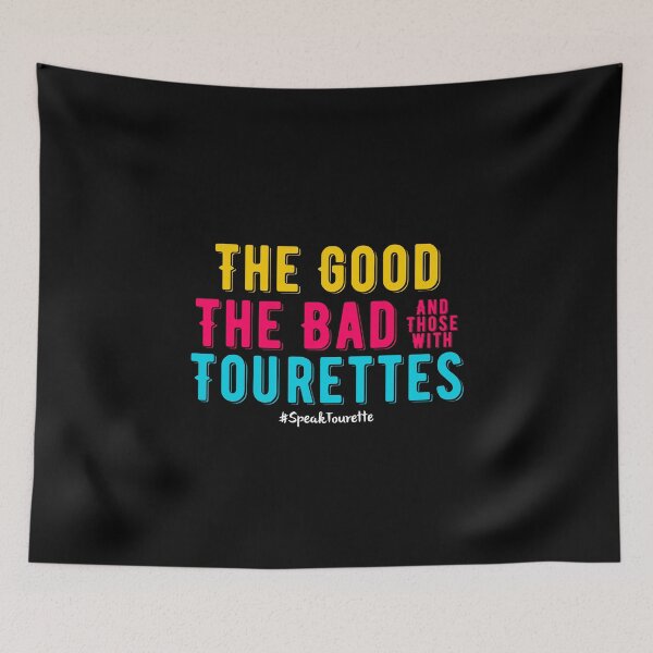 Item preview, The Good The Bad And Those With Tourettes, Tourette Syndrome Awareness #SpeakTourette #SpunkyLemons designed and sold by MJDezigns.