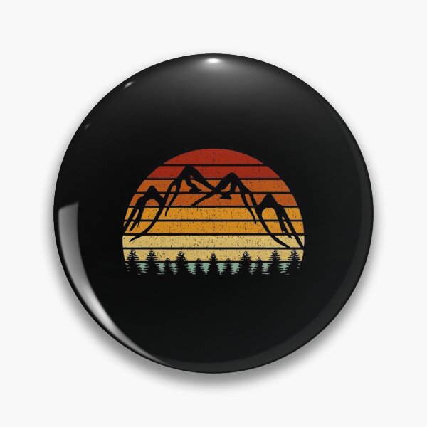 Item preview, Vintage Sunset Mountains Gift For Nature Loving Mountaineers designed and sold by heaneyrowe.
