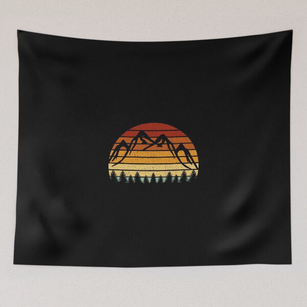 Item preview, Vintage Sunset Mountains Gift For Nature Loving Mountaineers designed and sold by heaneyrowe.