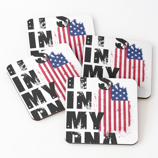 Item preview, its in my dna american flag black designed and sold by ShopyLK.