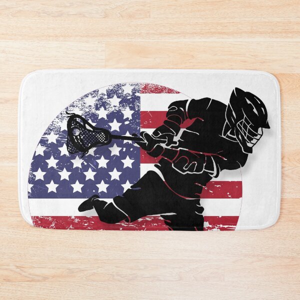 Item preview, Lacrosse USA American Flag designed and sold by Rakuten Mallor.