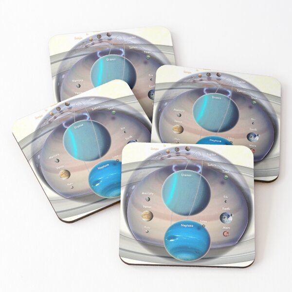 Item preview, The Planets To Scale annotated! designed and sold by Pablo Carlos Budassi.
